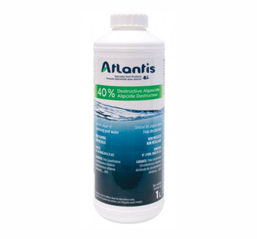 Atlantis 40% Destructive Algaecide 1L Pool Supply Haus Ottawa Ontario Canada