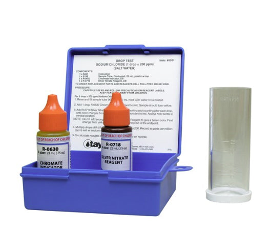 Taylor K-1766 Chloride Salt Water Drop Test Kit