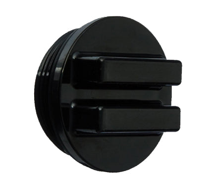 Hayward SP1022CBLK - 1.5" Threaded Plug with O-Ring, Black