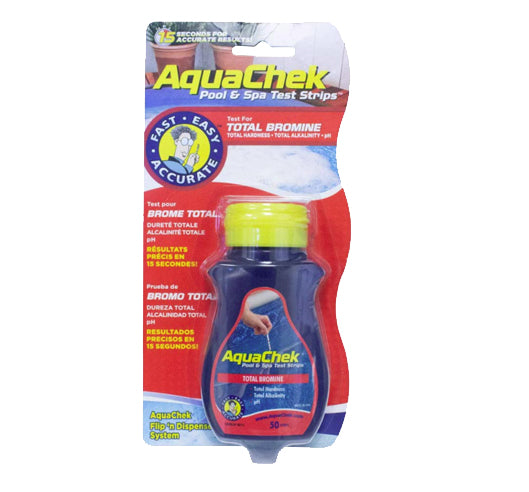 AquaChek Red 4-in-1 Bromine Test Strip (50/Bottle) Pool Supply Haus Ottawa Ontario Canada