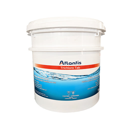 Atlantis Stabilized Chlorinating Tablets 200G/10KG Pool Supply Haus Ottawa Ontario Canada