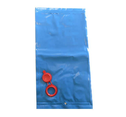 Paquet de 4 sacs à eau muraux suspendus - 16 mil - 10" x 18" - Fabriqué au Canada 