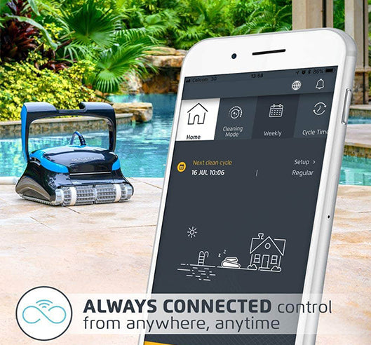 Maytronics Dolphin Nautilus Plus With Clever Clean & WIFI Robotic Cleaner - 99996406-PCI