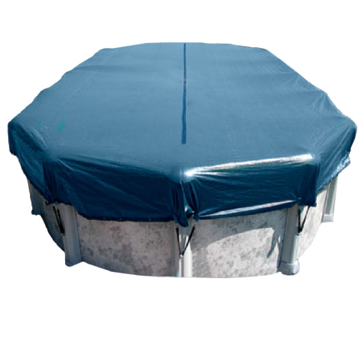 Smartdrain Oval Above Ground winter cover for pool
