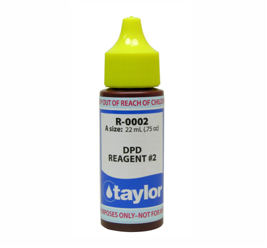 Taylor DPD Reagent #2 - 22ml/.75 oz - Dropper Bottle Refill R-0002-A Pool Supply Haus